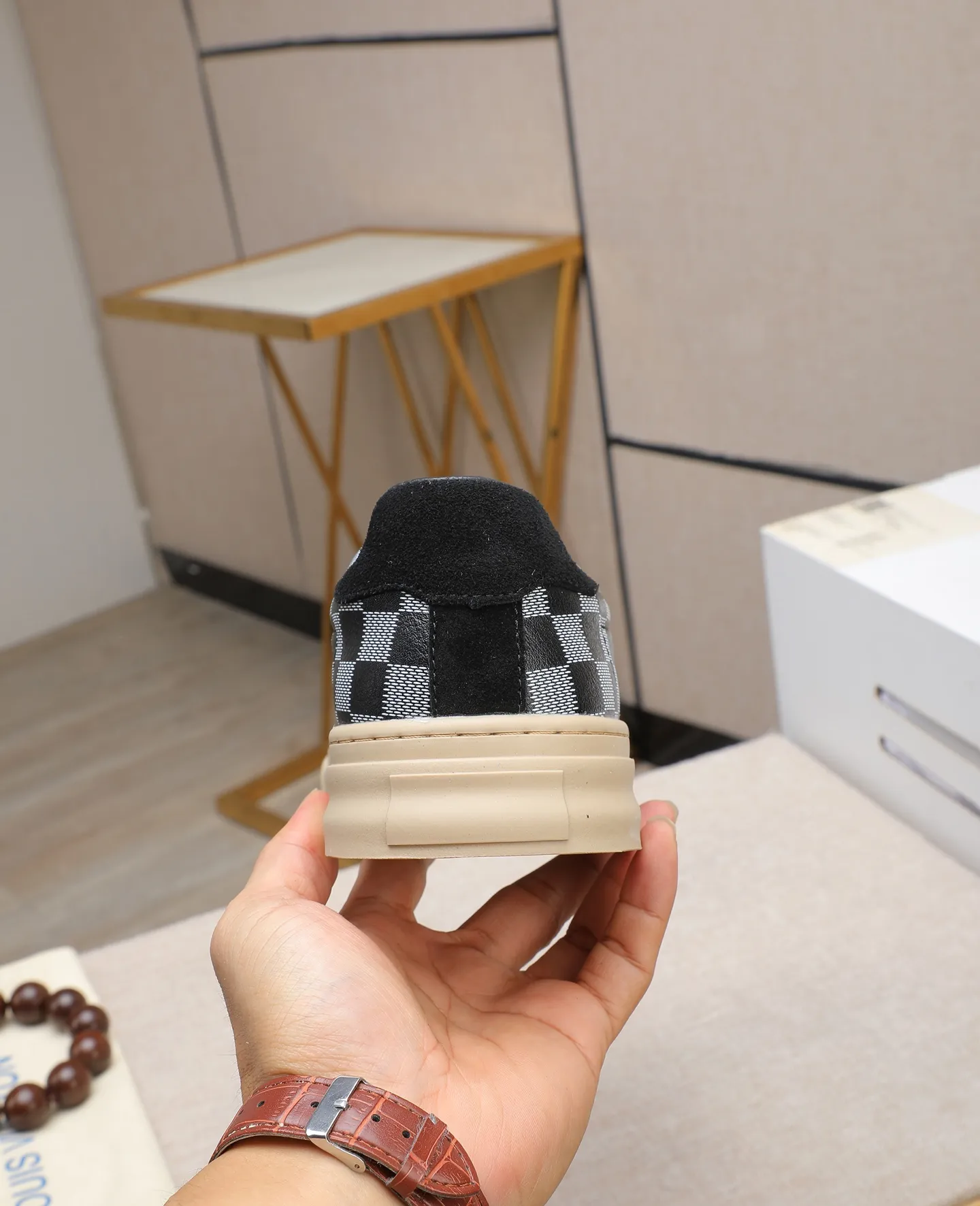 Men's shoes 💰420 📛📛(Niuli) high-end [LOUIS VUITTON】Louis Vuitton official website synchronizes new products👟Milan fashion catwalk style🇰🇾🇰🇾LV house logo, celebrity style, a must-have for fashionistas⚠️First-layer calfskin➕Cowhide lining➕Official website original original outsole👞Number 38-44